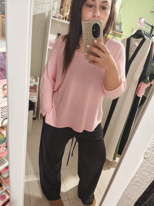 Jersey Fino Rosa
