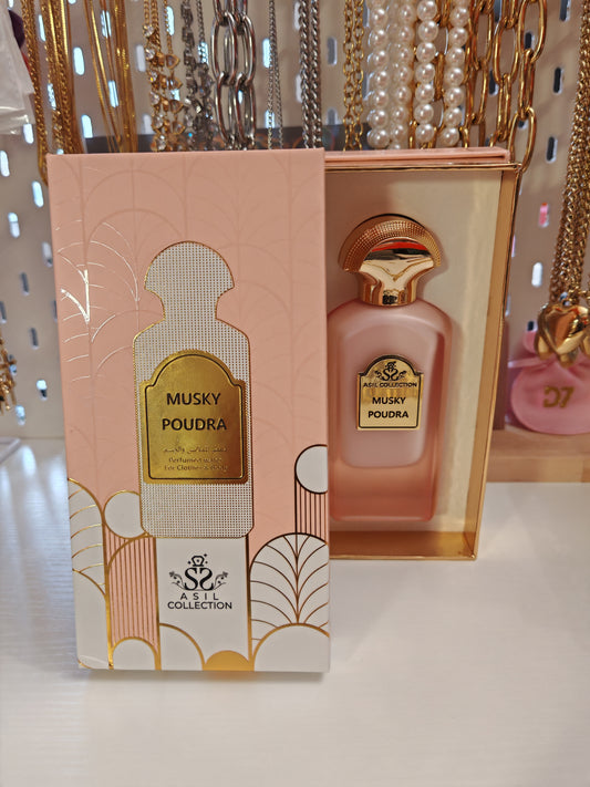 Musky Poudre Ropa y Cuerpo 90ml