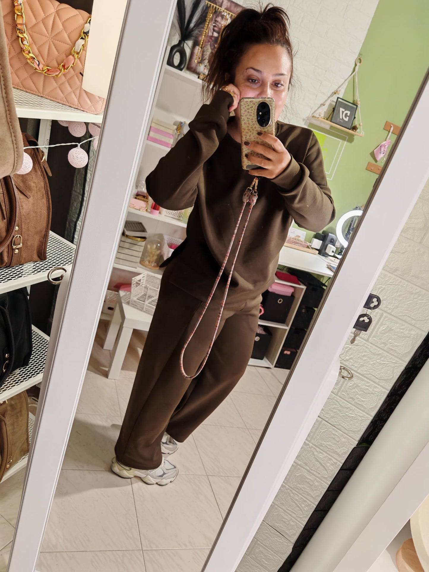 Pantalón Balloon Choco