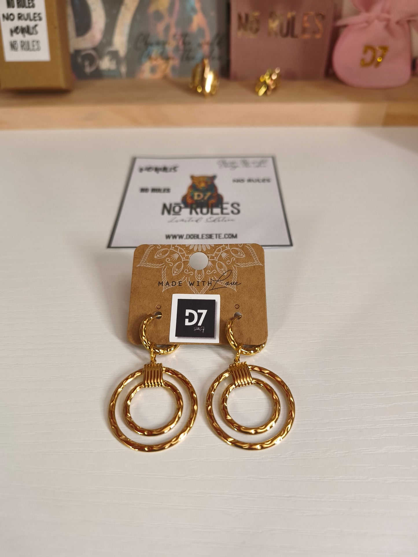 Pendientes GRECIA Oro - D7