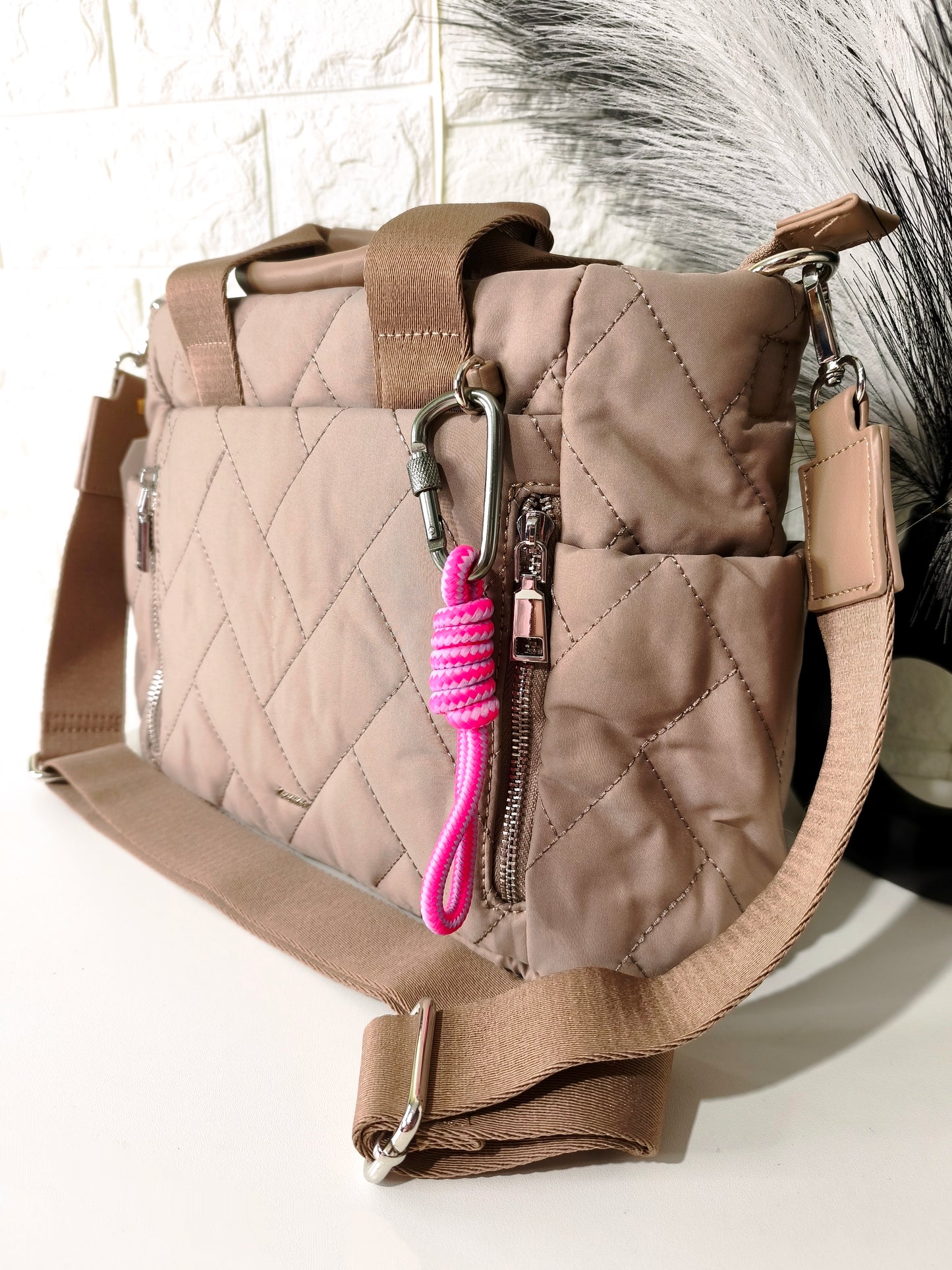 Bolso Nylon Mosaico ALBARICOQUE