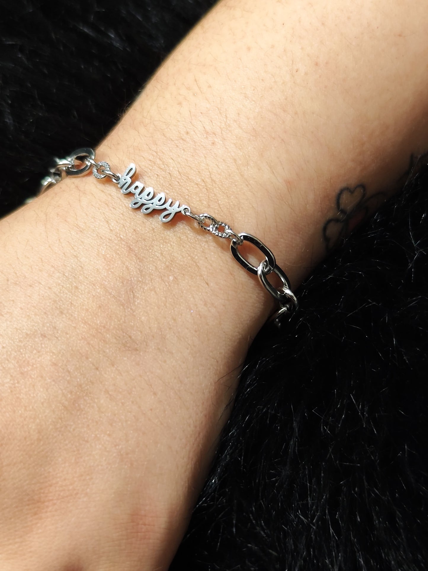 Pulsera Happy D7 Plata