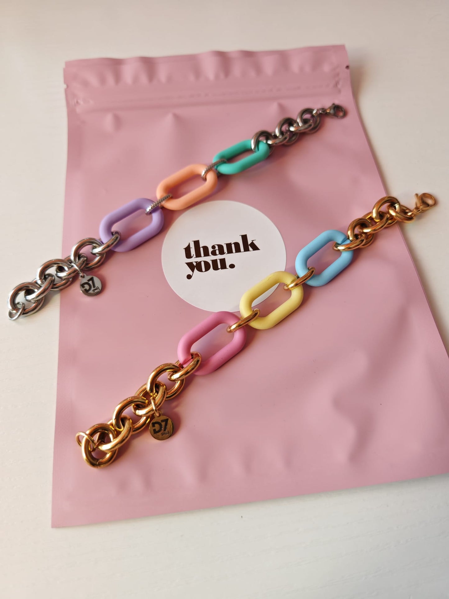 Pulsera CAROL Plata D7