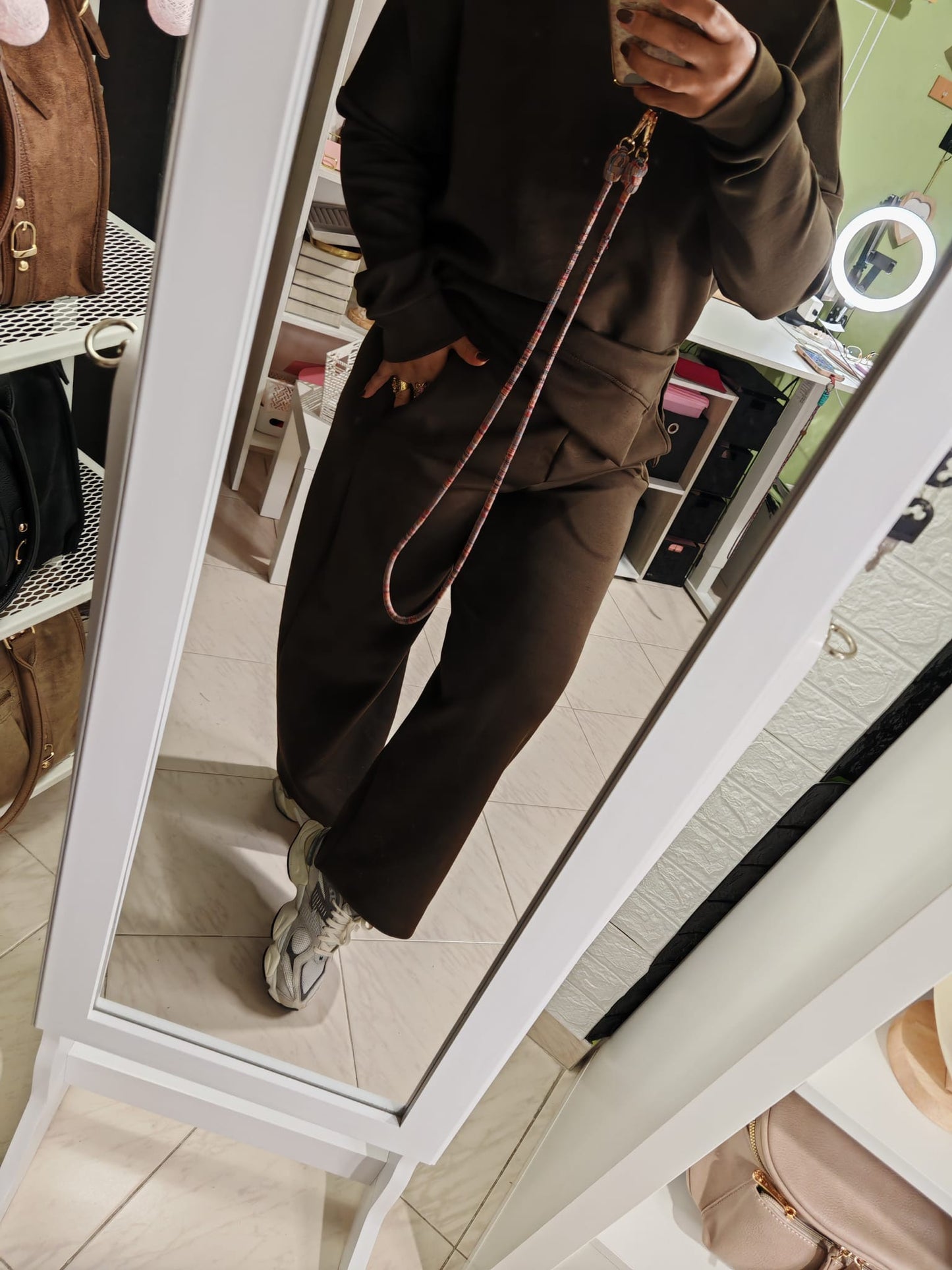 Pantalón Balloon Choco