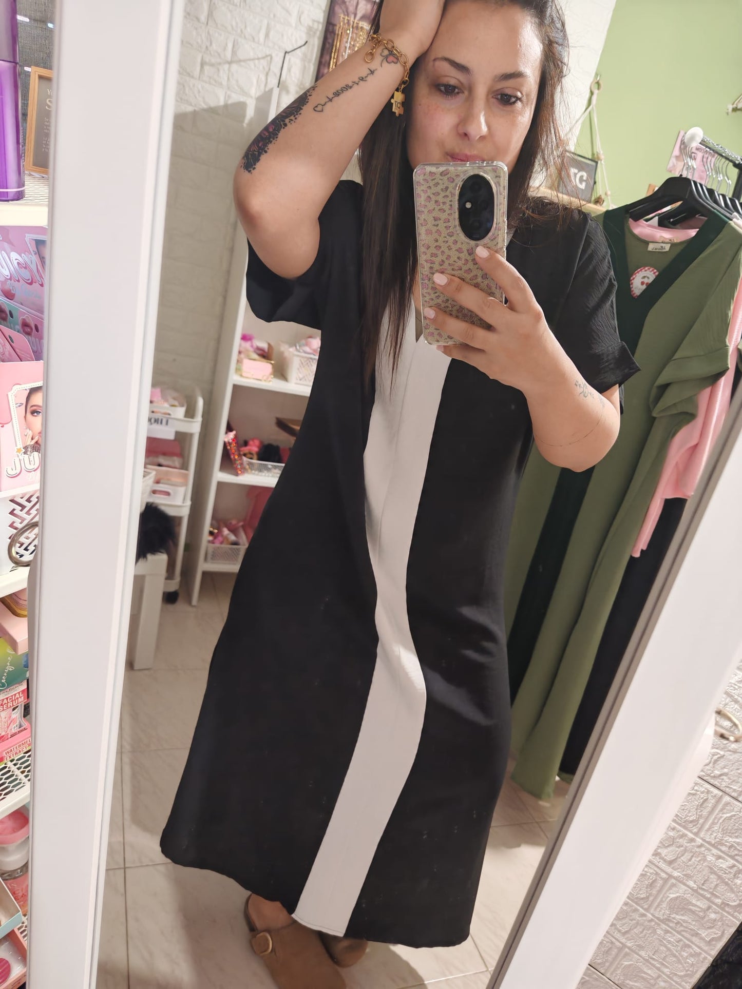 Vestido Kaftán Grecia Negro