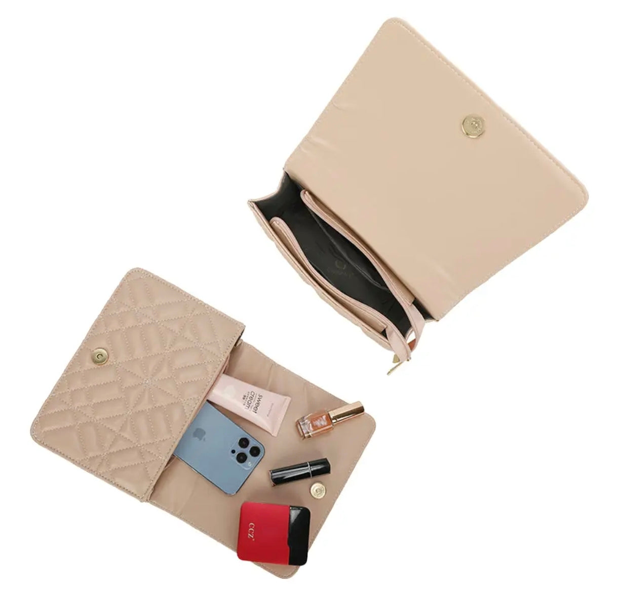 Bolso Éclat Acolchado Rosa