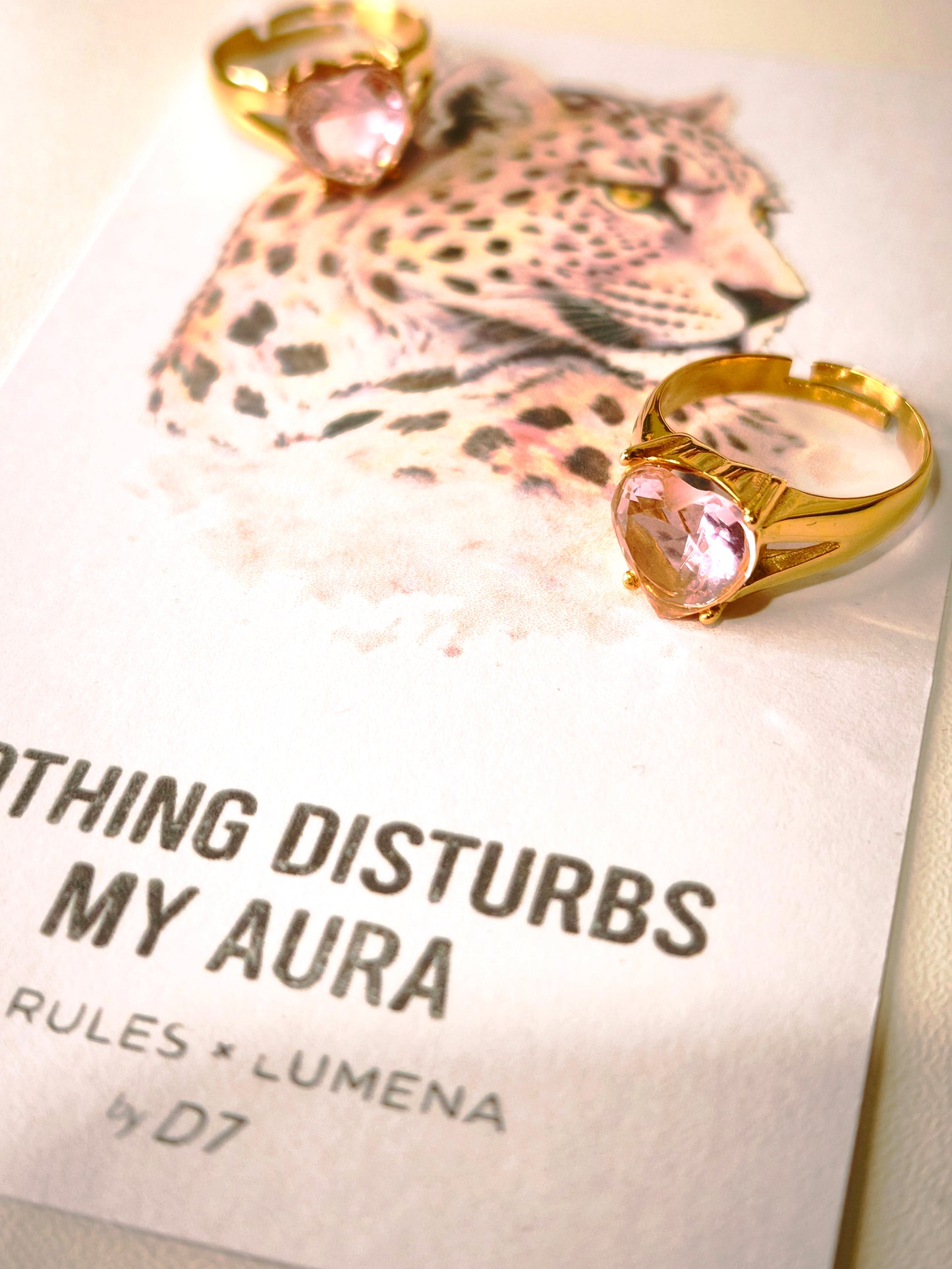 Anillo Luz Oro - NR x Lúmena