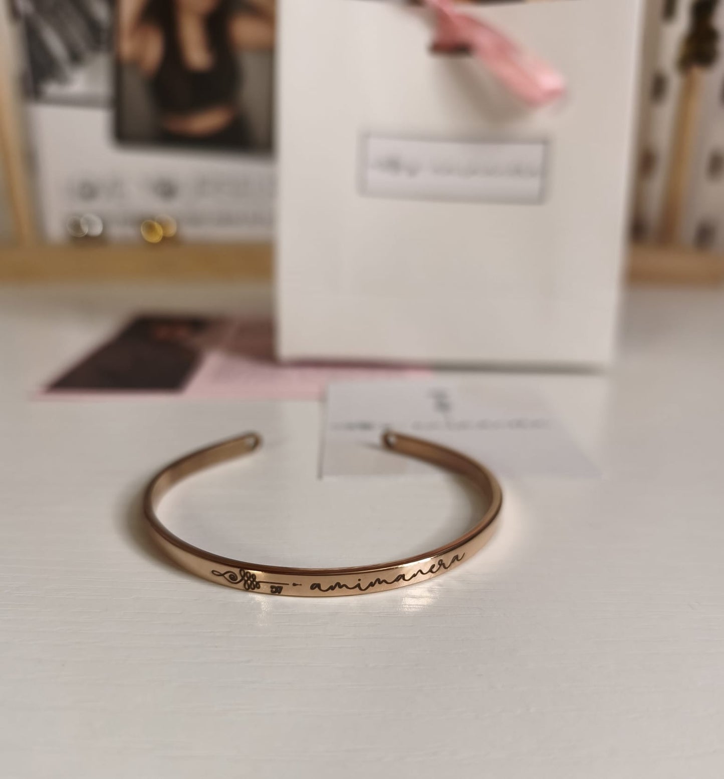 Pulsera AMIMANERA x D7 - Oro