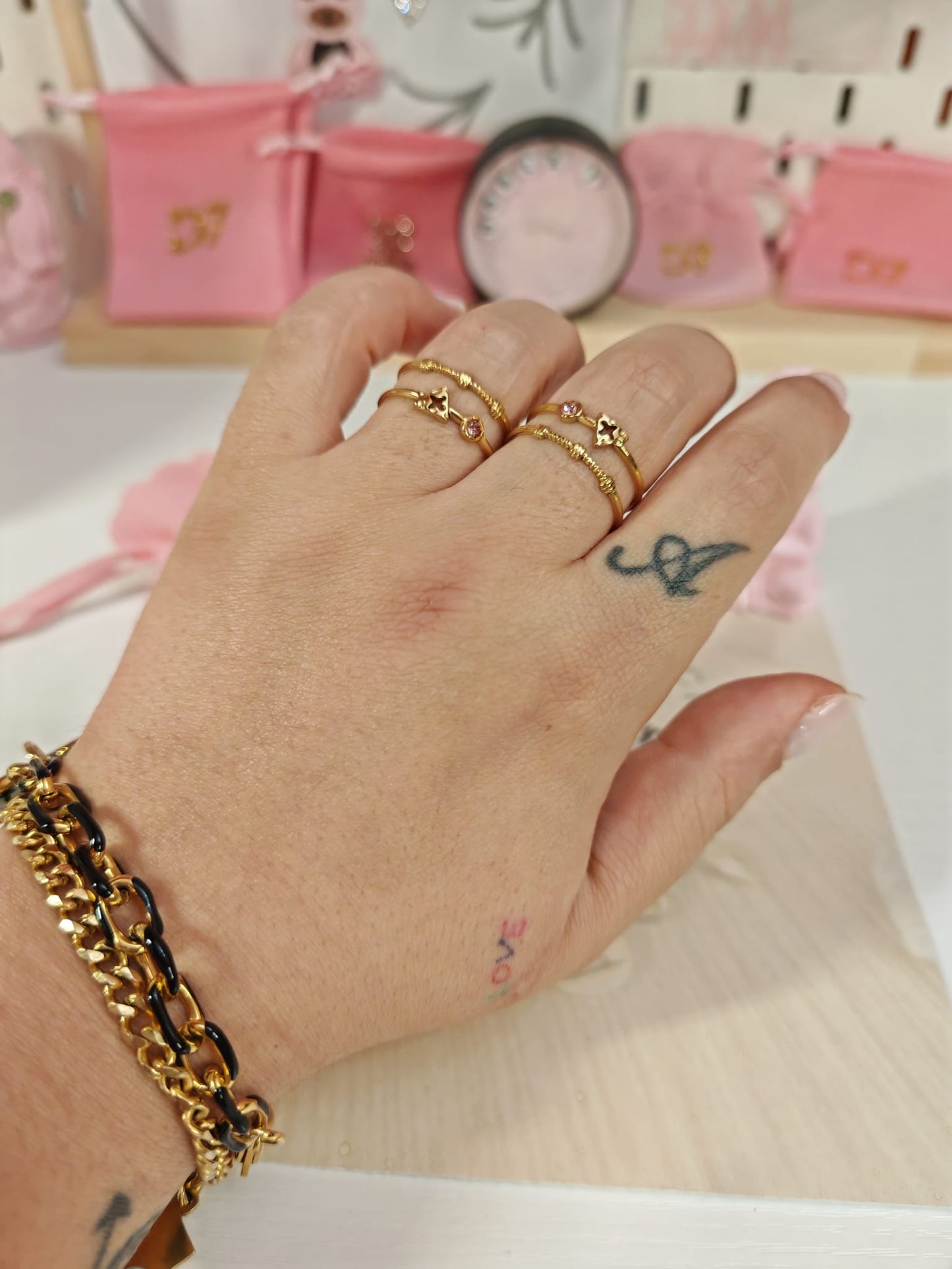 Anillo GEO ORO