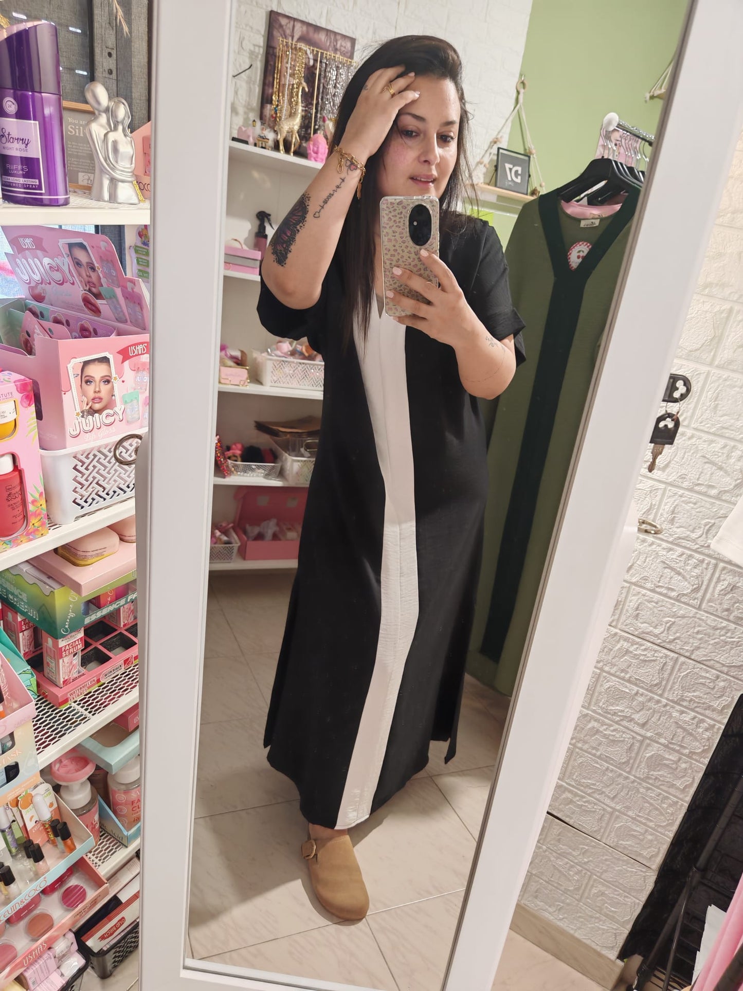 Vestido Kaftán Grecia Negro