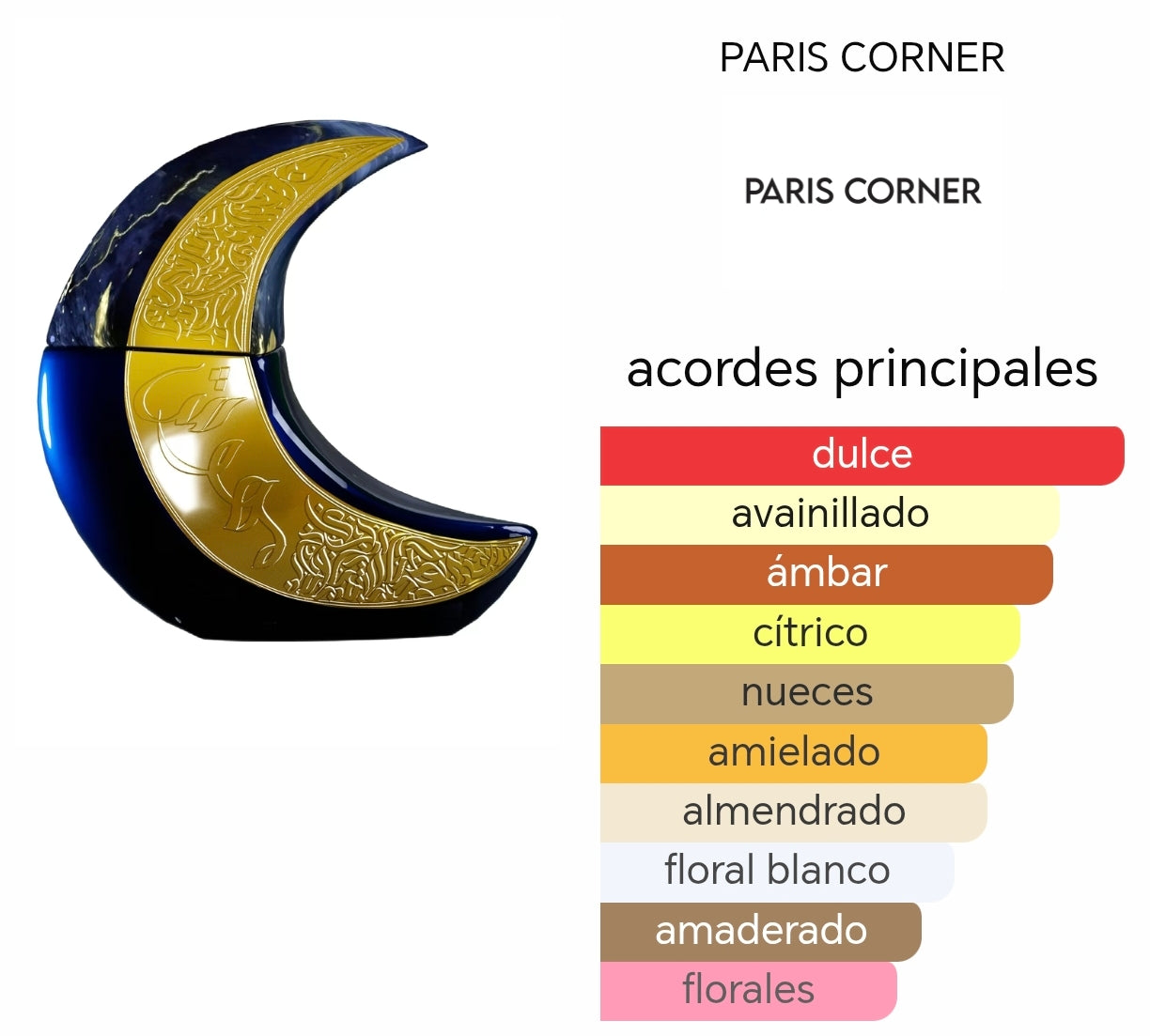 Perfume Mehwish Paris Corner (Preventa)
