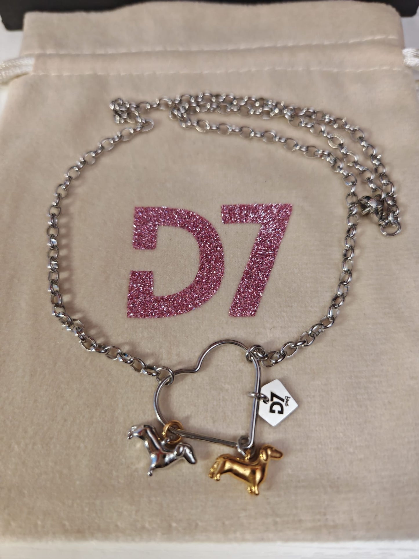 Collar Mix Dog D7