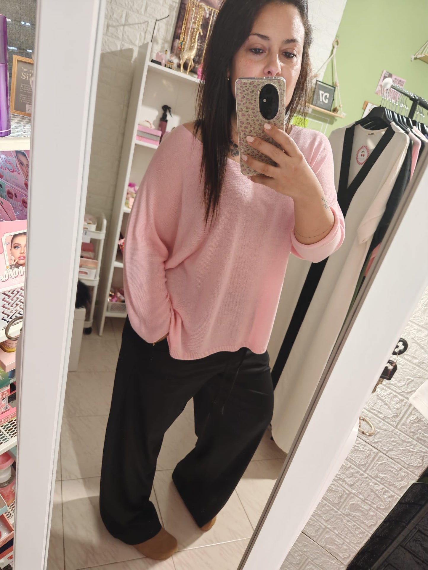 Jersey Fino Rosa