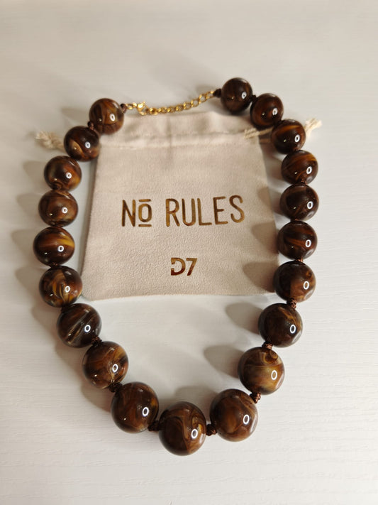 Collar Bolas Choco D7