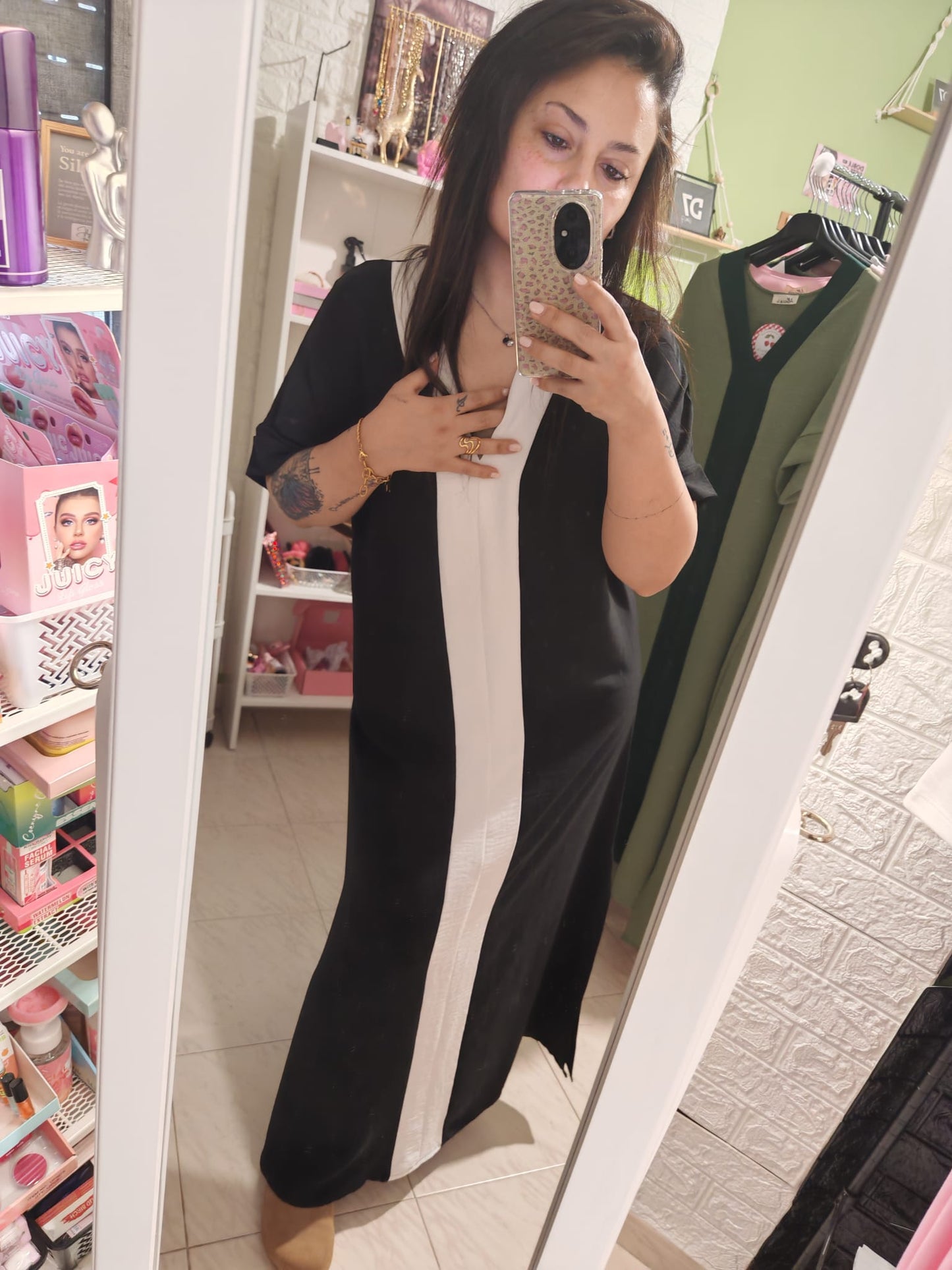 Vestido Kaftán Grecia Negro