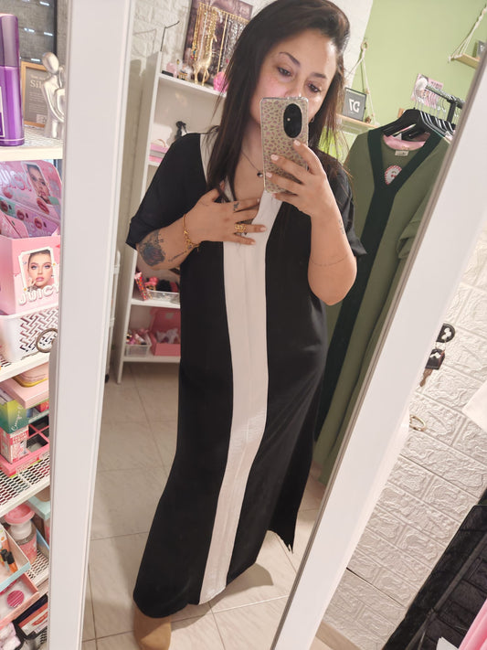 Vestido Kaftán Grecia Negro