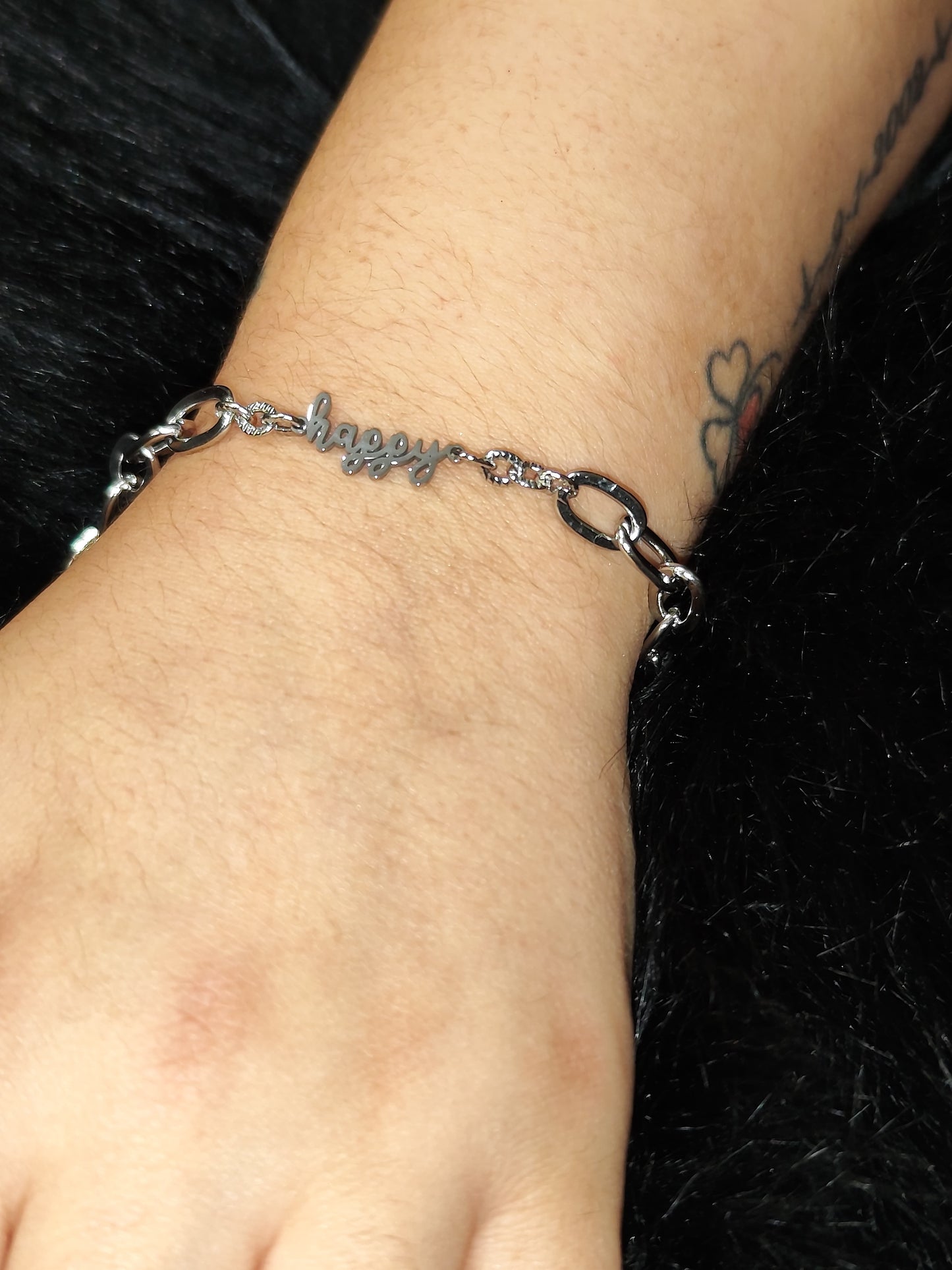 Pulsera Happy D7 Plata