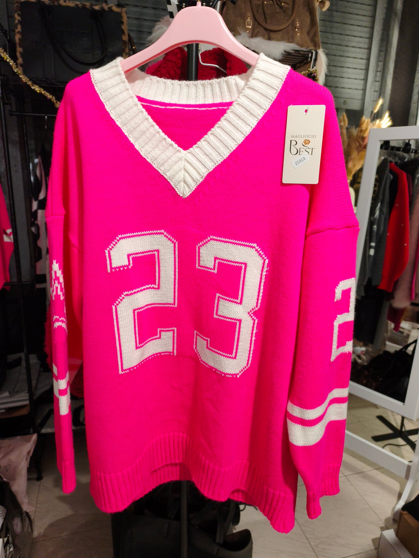Jersey JJ Fucsia Neón