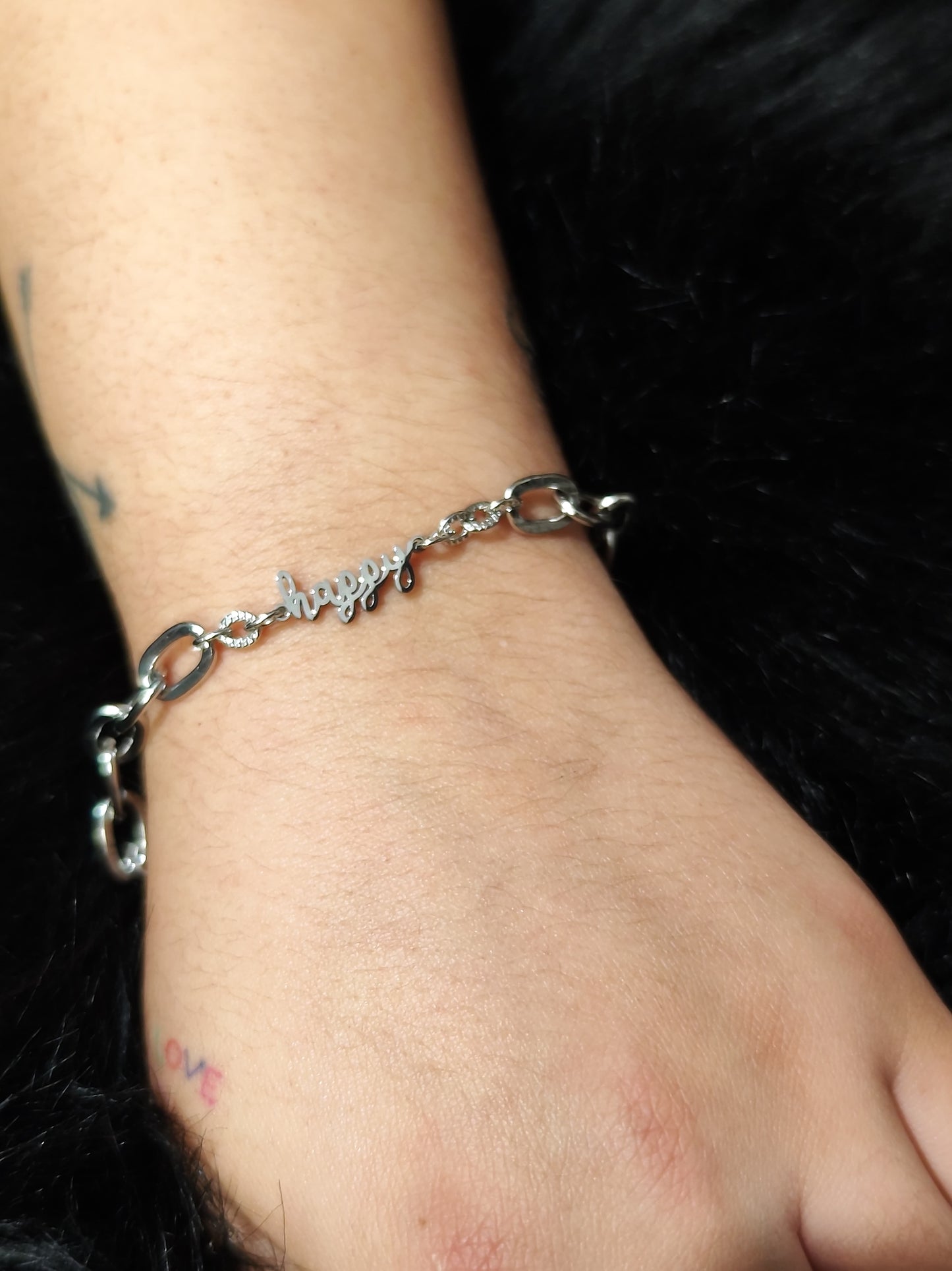 Pulsera Happy D7 Plata