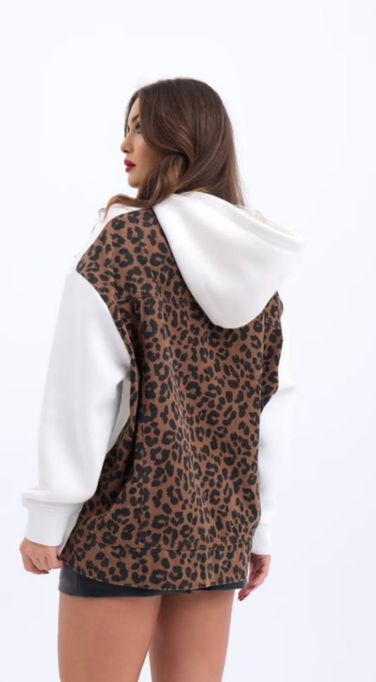Sudadera Bimateria Leo