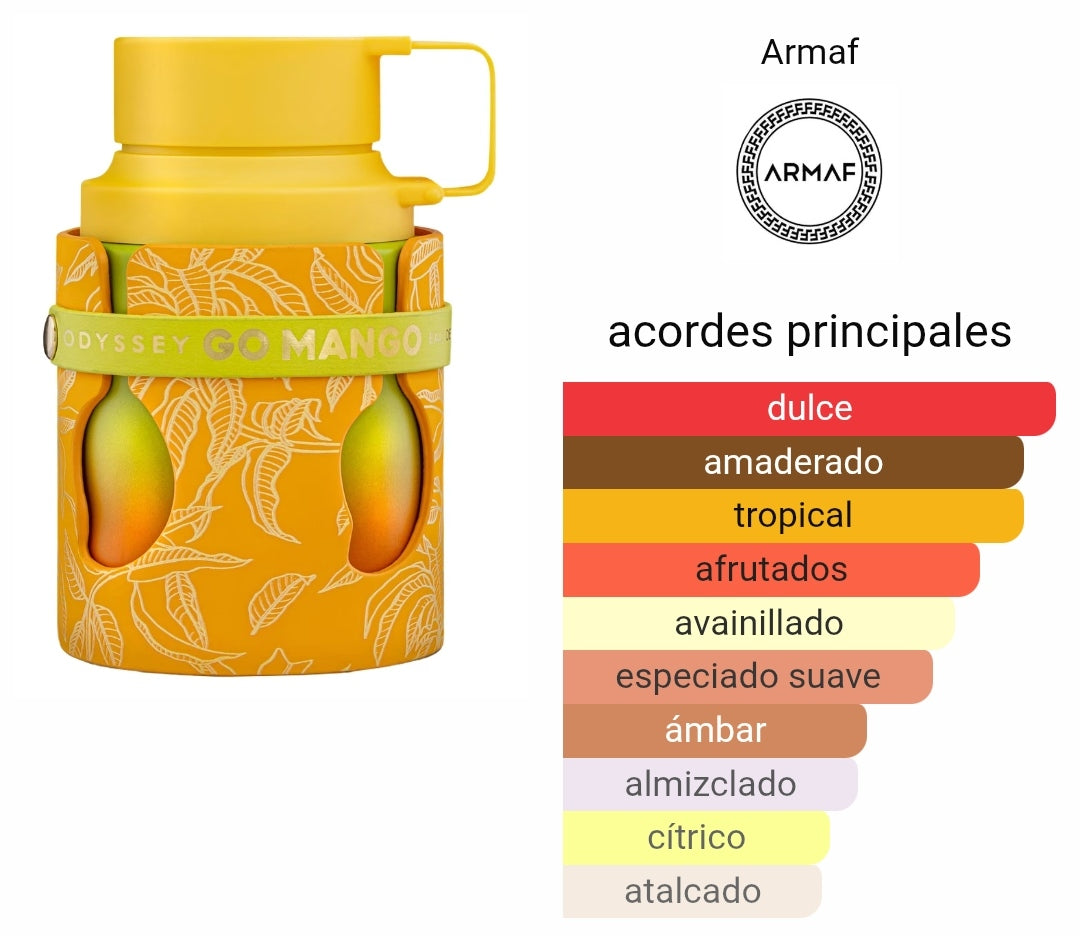 Odyssey Go Mango Armaf (Preventa)