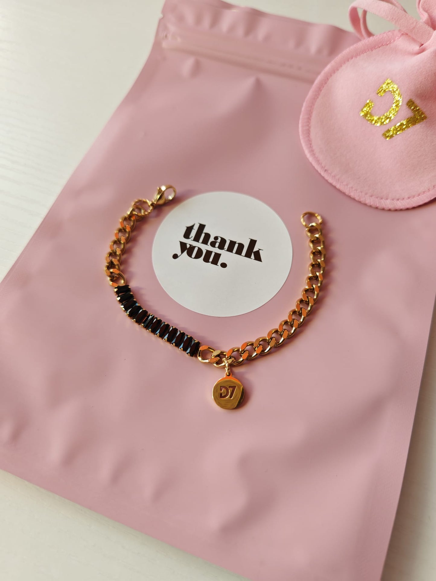 Pulsera Happy Negro D7