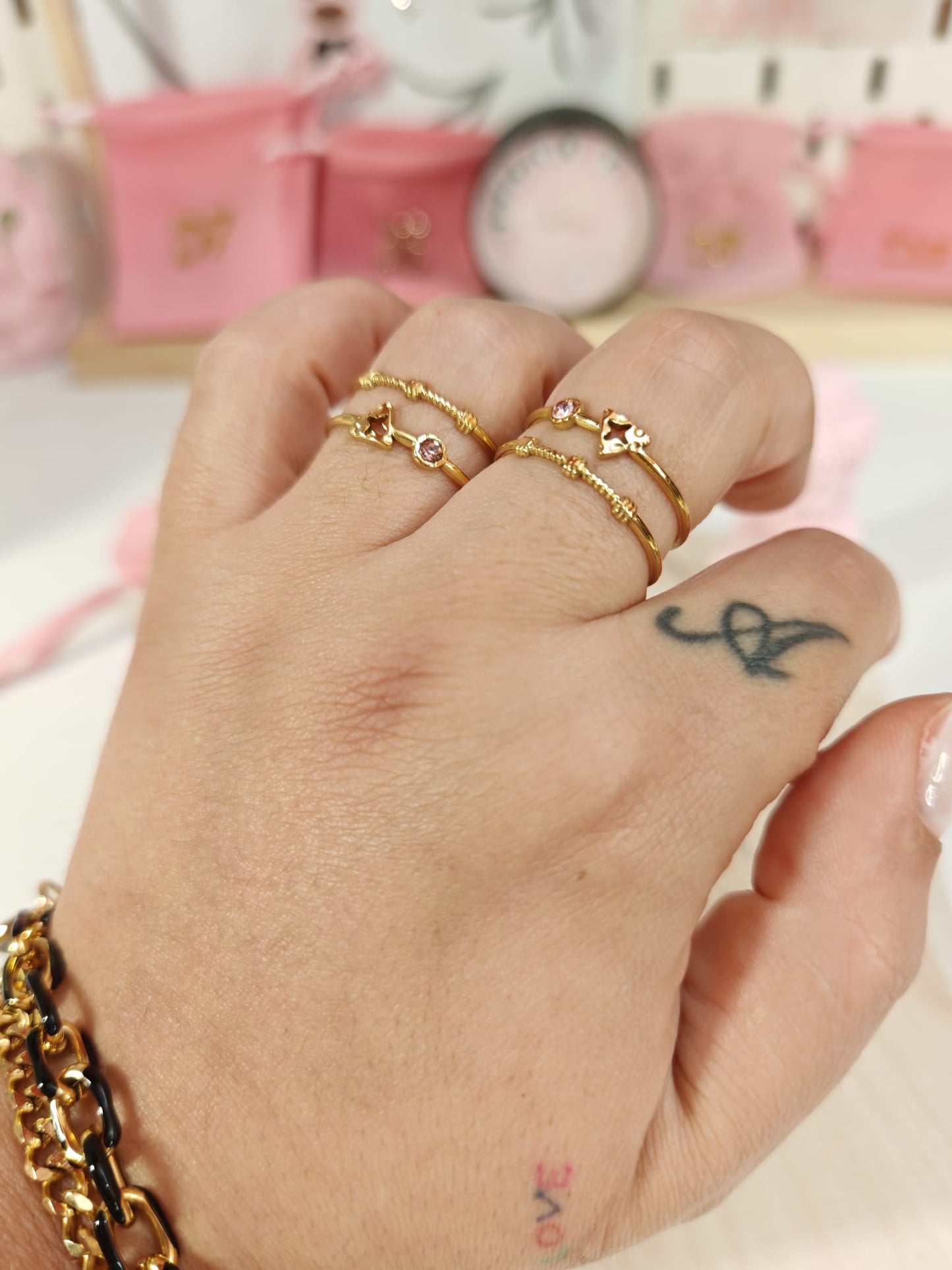 Anillo GEO ORO