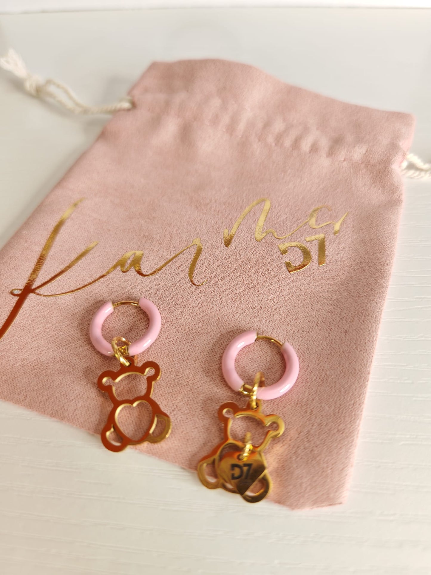 Pendientes KARMA Pink D7
