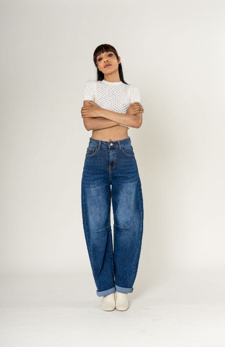 Jeans Barrel Nina Carter