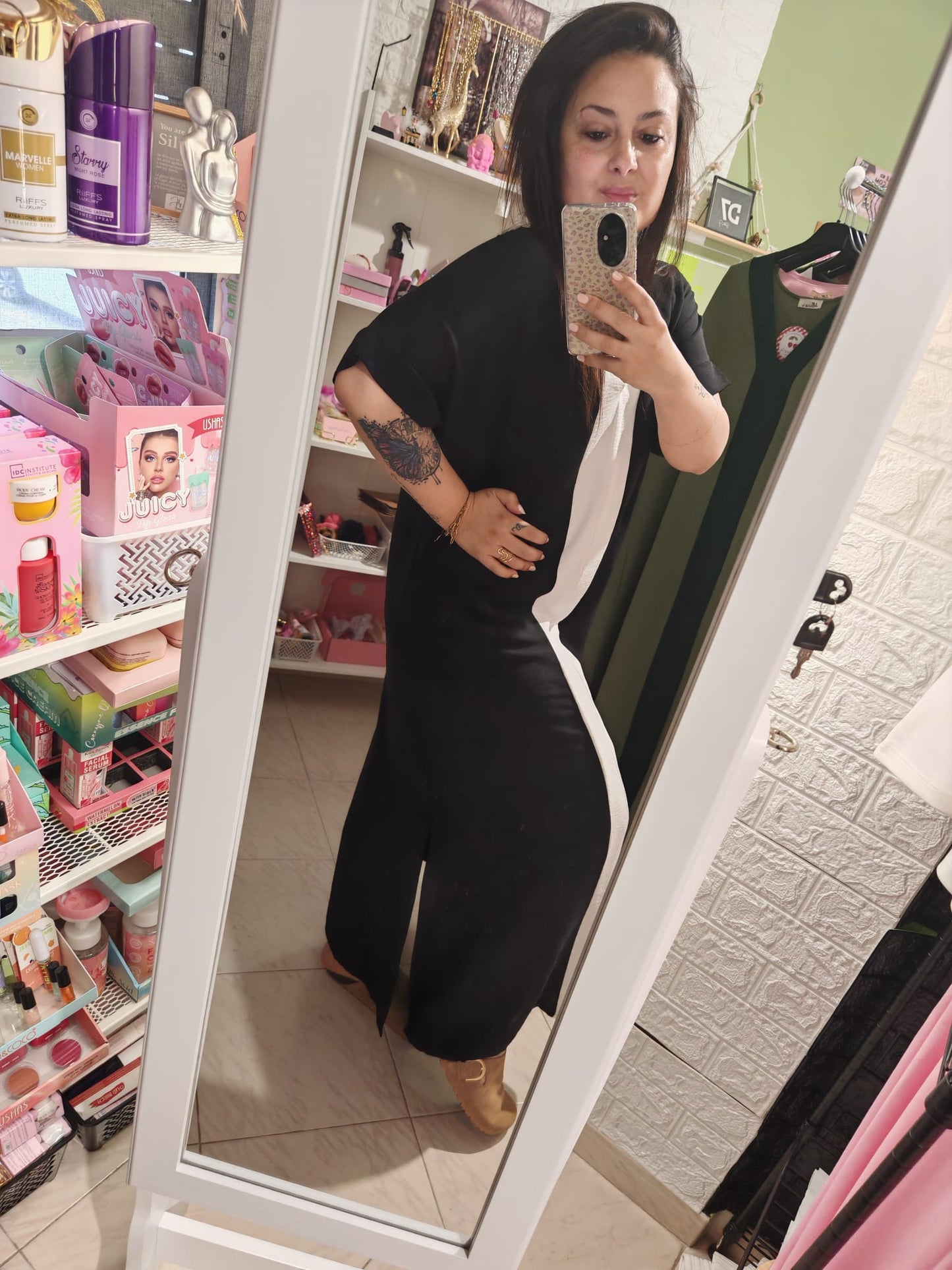 Vestido Kaftán Grecia Negro