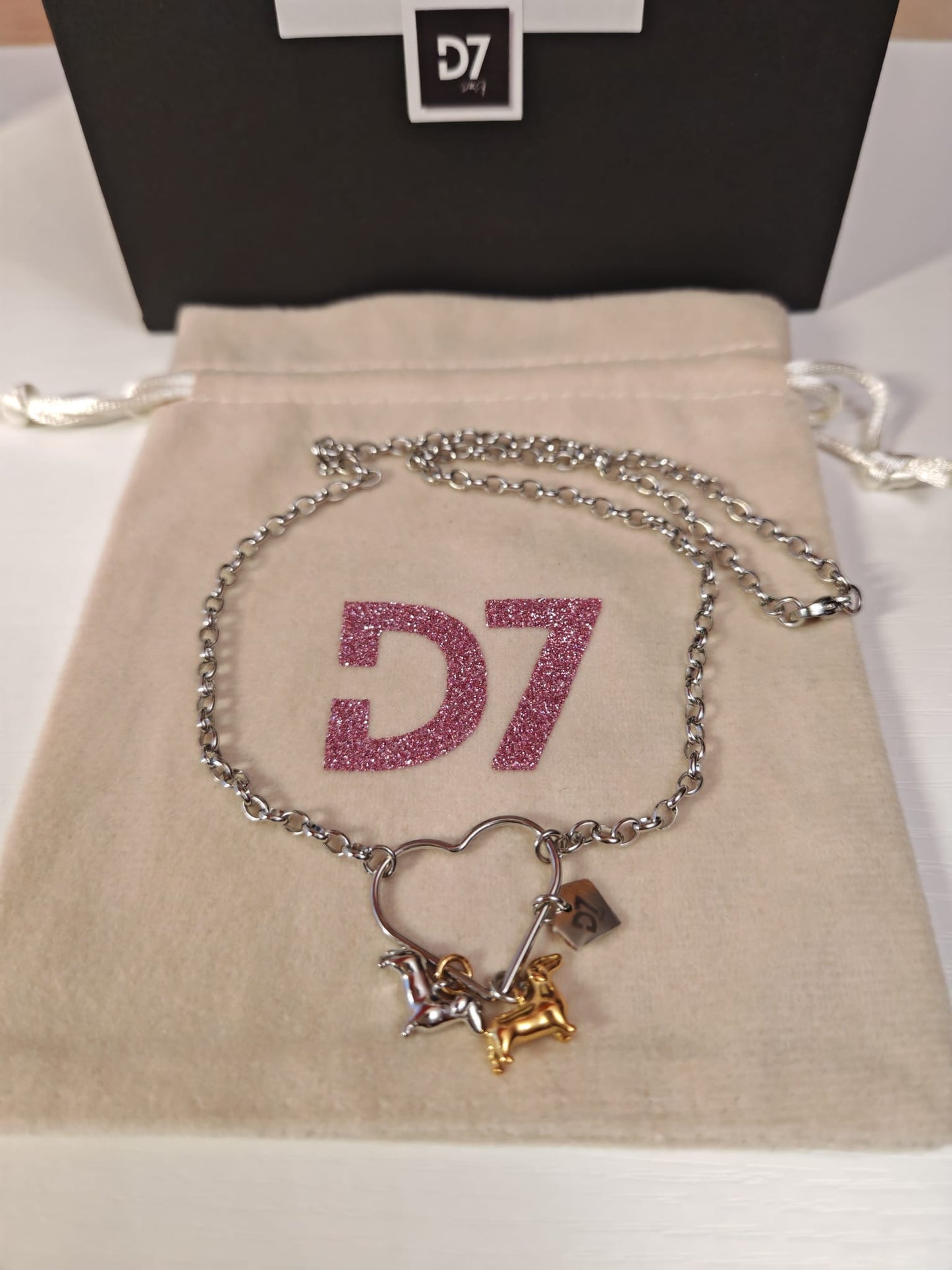 Collar Mix Dog D7