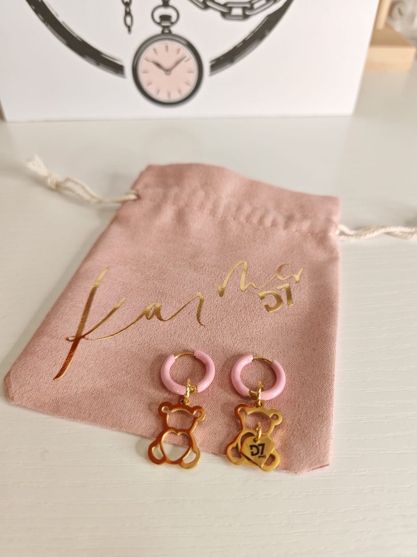 Pendientes KARMA Pink D7