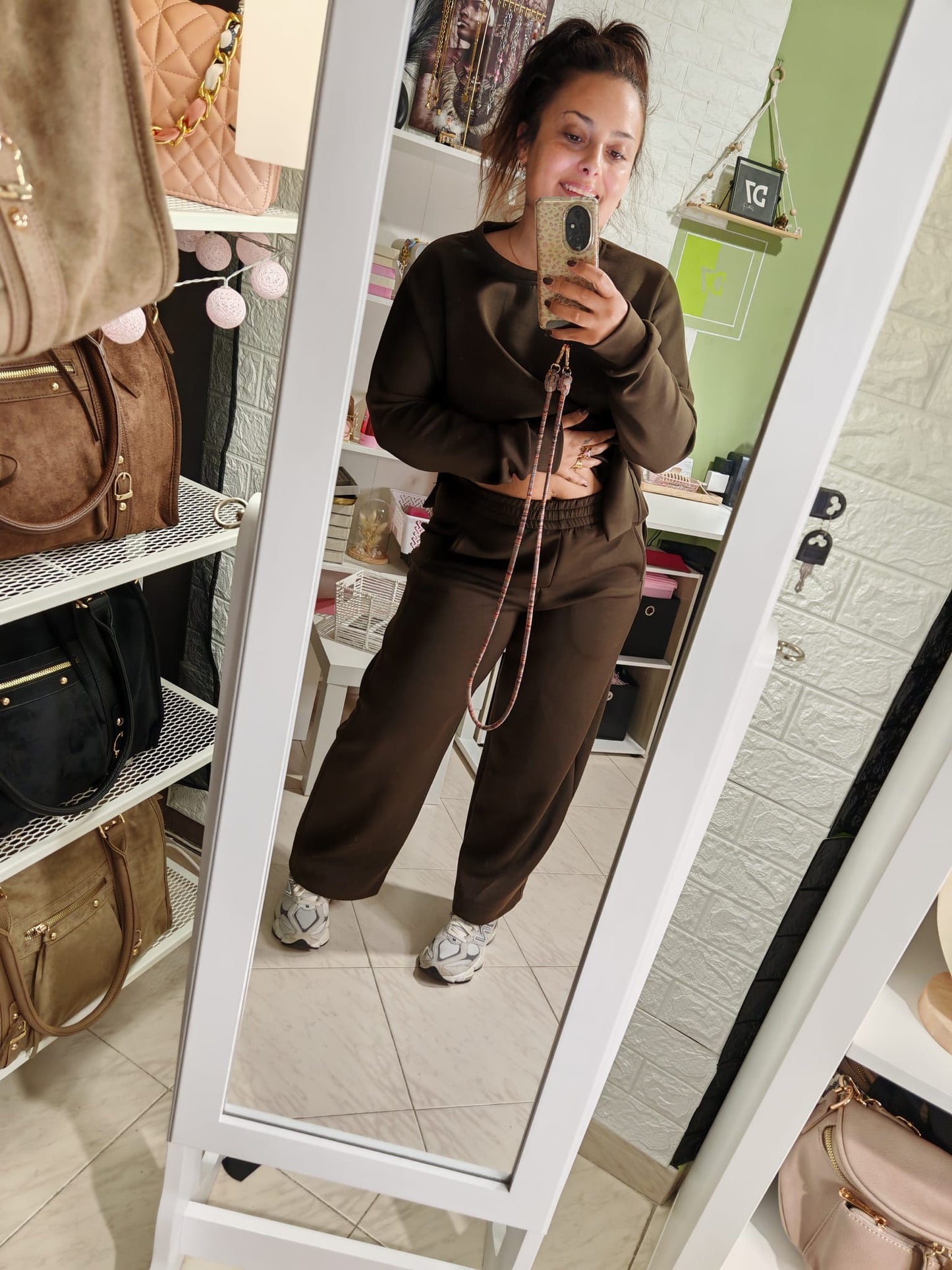 Pantalón Balloon Choco