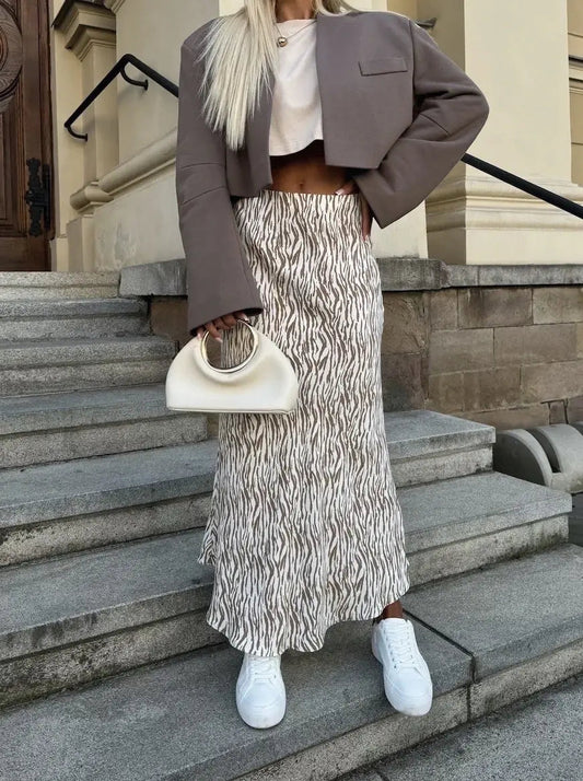 Falda Satinada Cleo