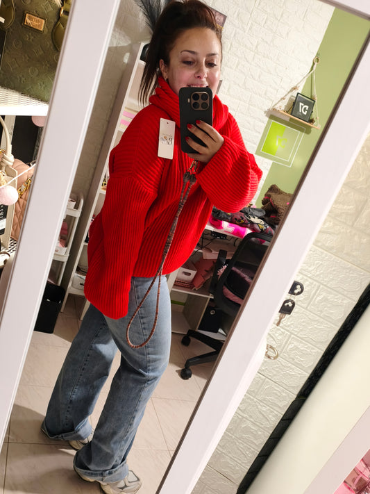 Jersey Oversize Bufanda Colores