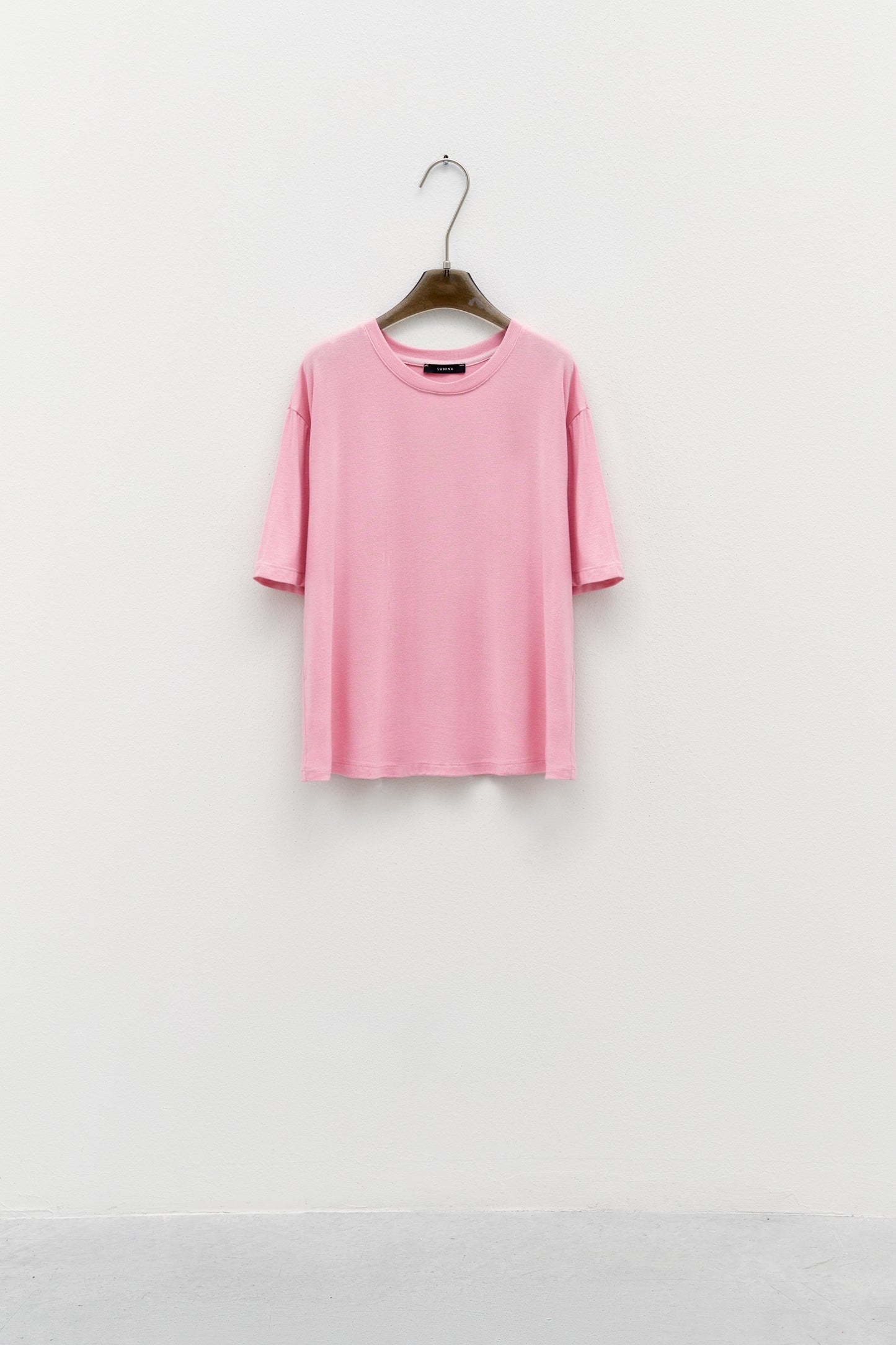 CAMISETA PUNTO ROSA LUM