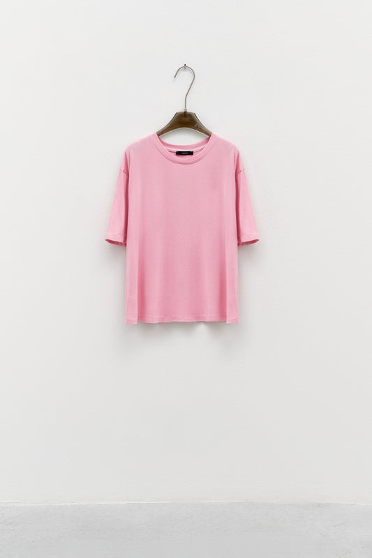 CAMISETA PUNTO ROSA LUM