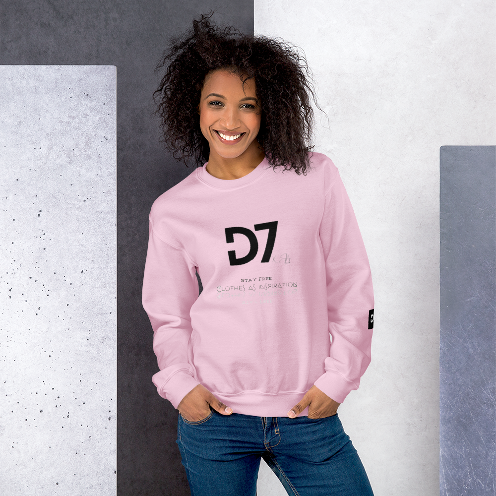 Sudadera BUBA ROSA unisex D7