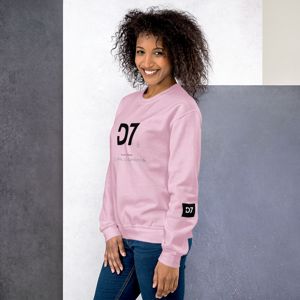 Sudadera BUBA ROSA unisex D7